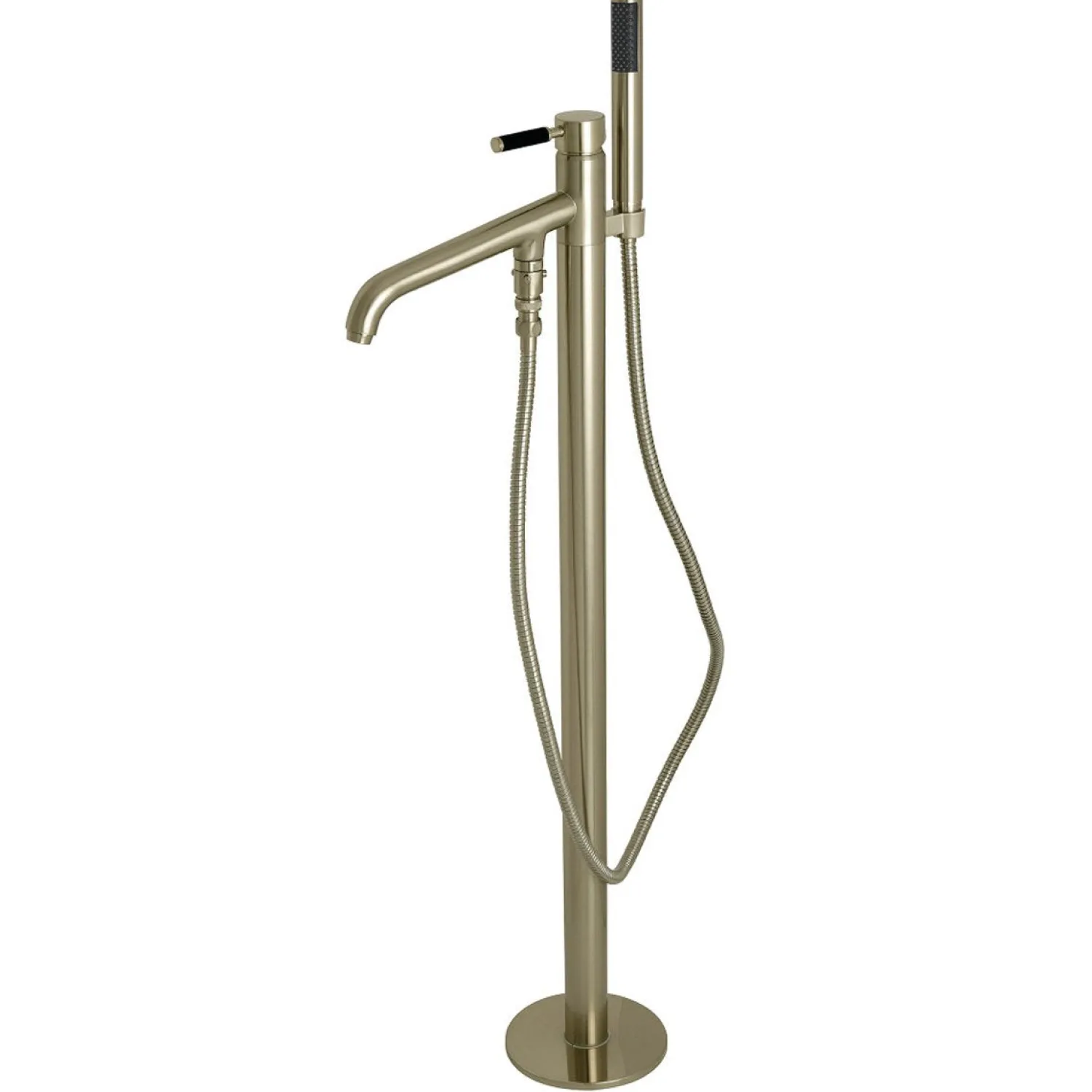 Outlet Kaiser Single Hole Single Handle Freestanding Tub Faucet with Hand Shower Free Standing Tub Fillers|Tub Faucets