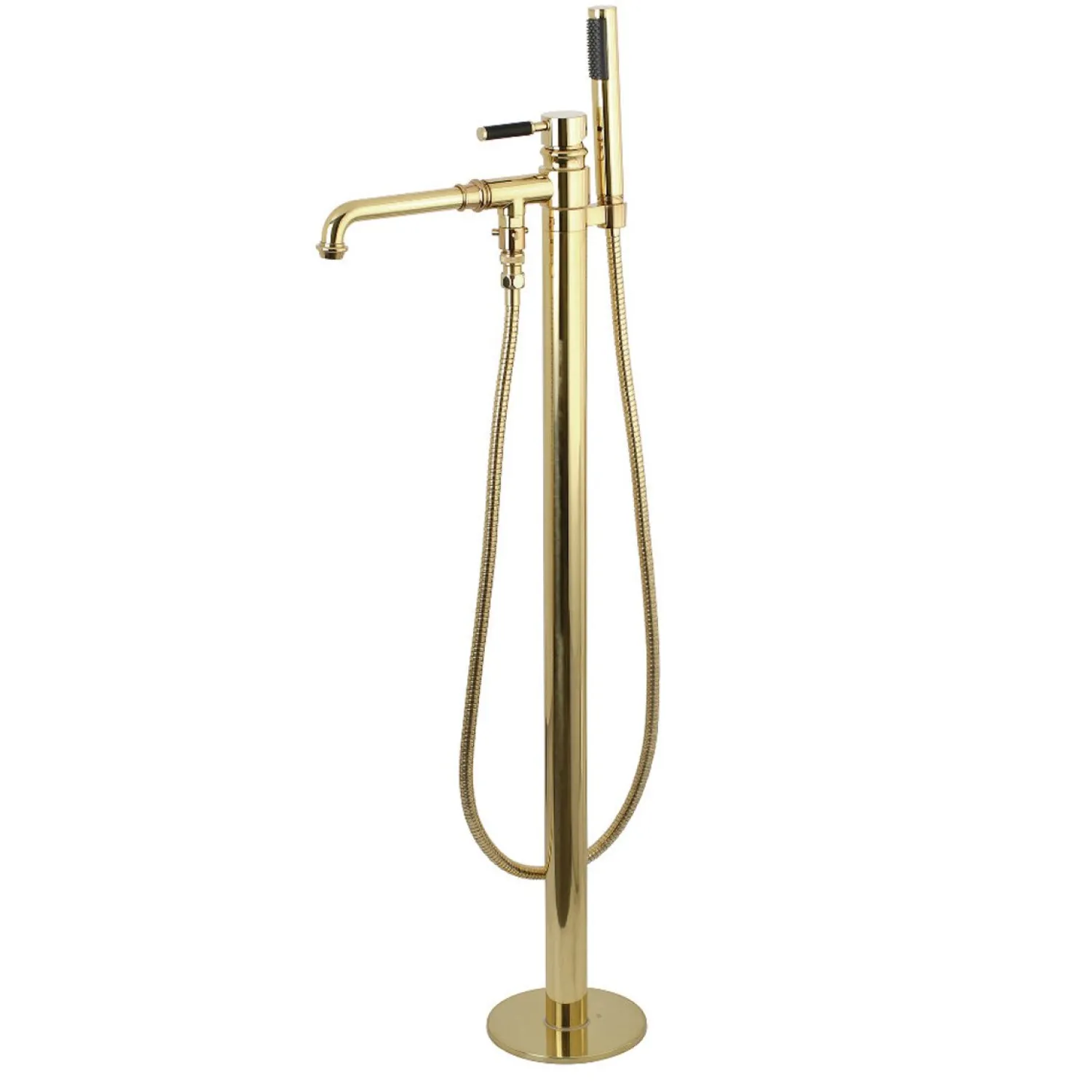 Outlet Kaiser Single Handle Freestanding Tub Faucet with Hand Shower Free Standing Tub Fillers|Tub Faucets
