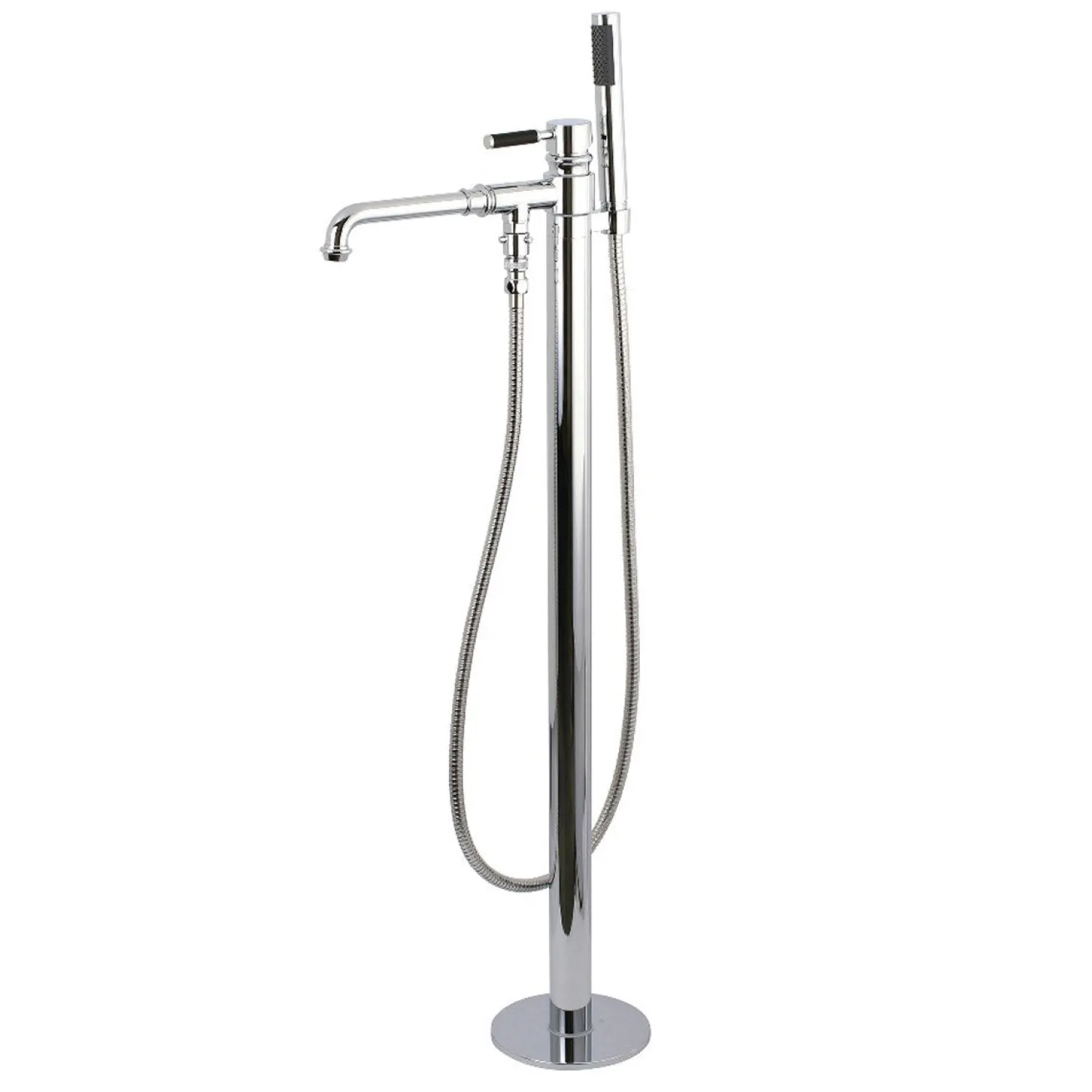 Outlet Kaiser Single Handle Freestanding Tub Faucet with Hand Shower Free Standing Tub Fillers|Tub Faucets