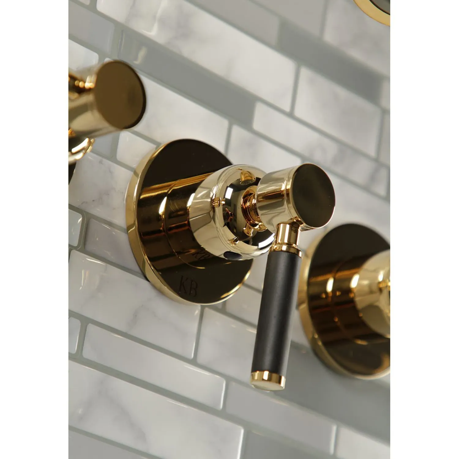 Clearance Kaiser Three-Handle Tub and Shower Faucet Tub & Shower Sets|Tub Faucets