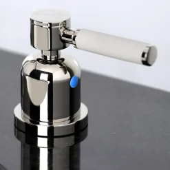 Sale Kaiser Widespread Bathroom Faucet with Brass Pop-Up 8