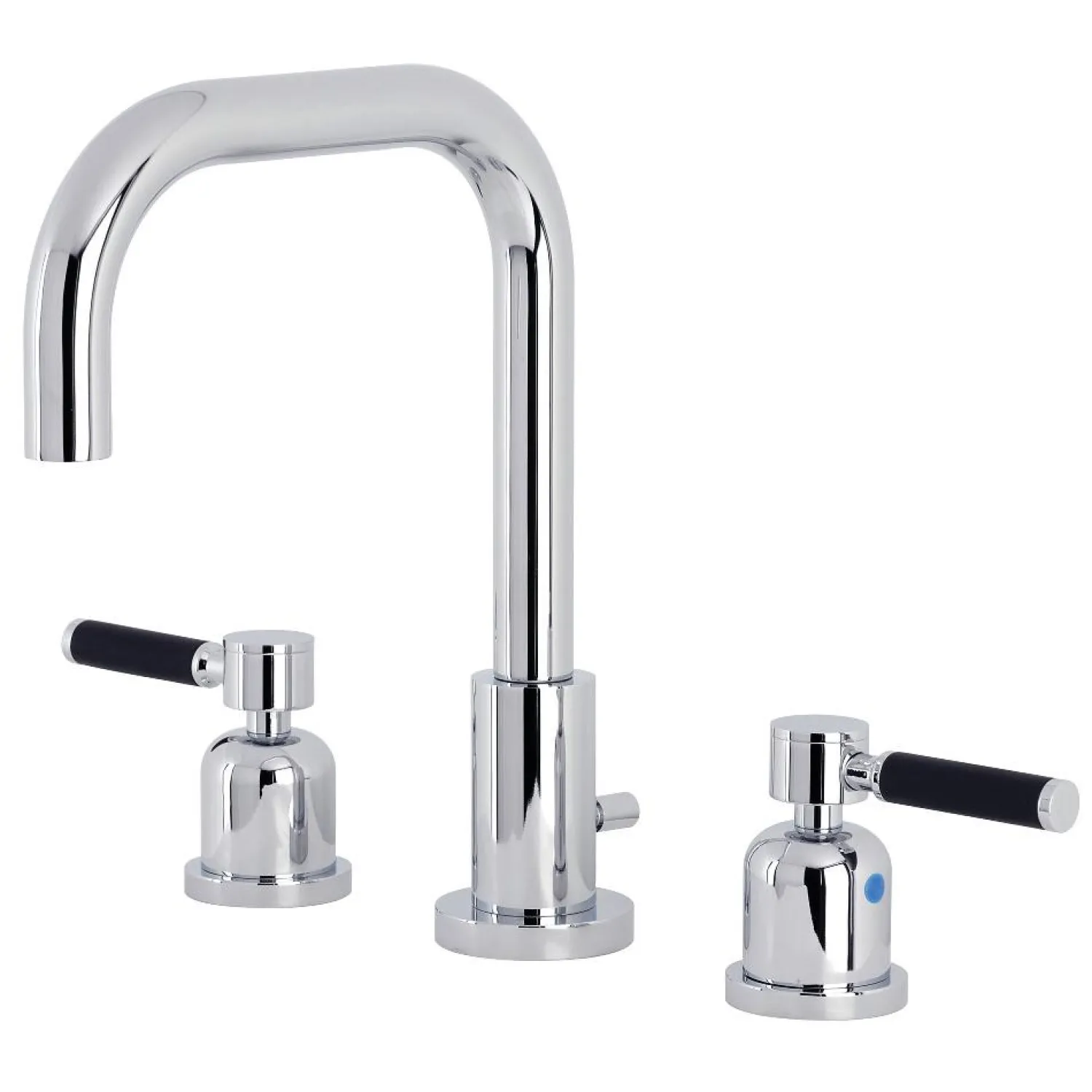 Sale Kaiser Widespread Bathroom Faucet with Brass Pop-Up 8" Widespread