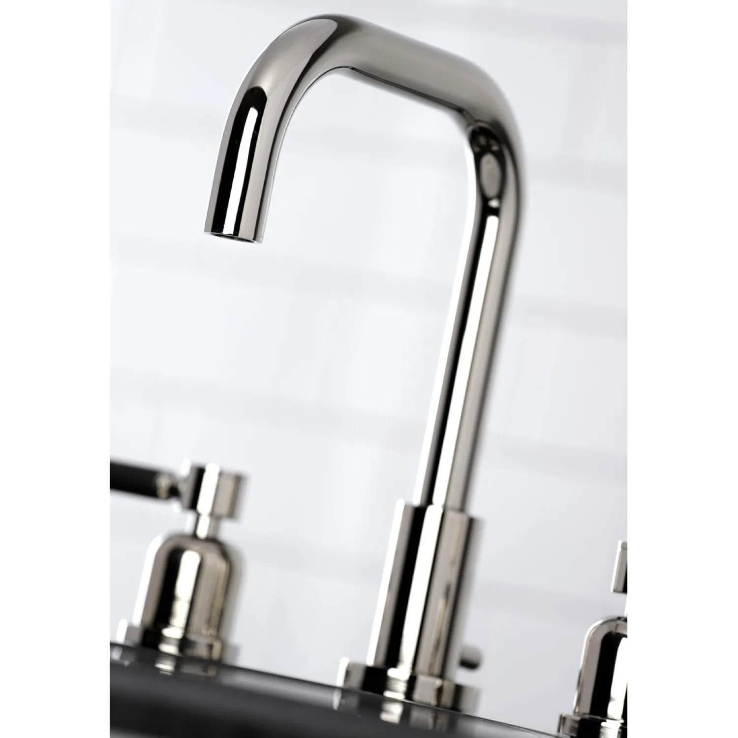 Sale Kaiser Widespread Bathroom Faucet with Brass Pop-Up 8" Widespread