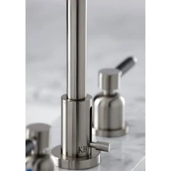 Sale Kaiser Widespread Bathroom Faucet with Brass Pop-Up 8