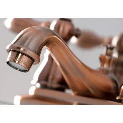 Hot KB606ACL American Classic 4" Centerset Bathroom Faucet, Antique Copper 4" Center Set