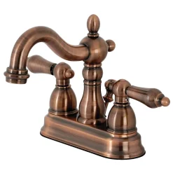 Best KB160ALAC Heritage 4 in. Centerset Bathroom Faucet, Antique Copper 4