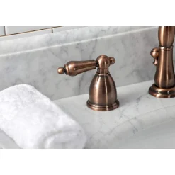 KB197ALAC 8 in. Widespread Bathroom Faucet, Antique Copper 8" Widespread