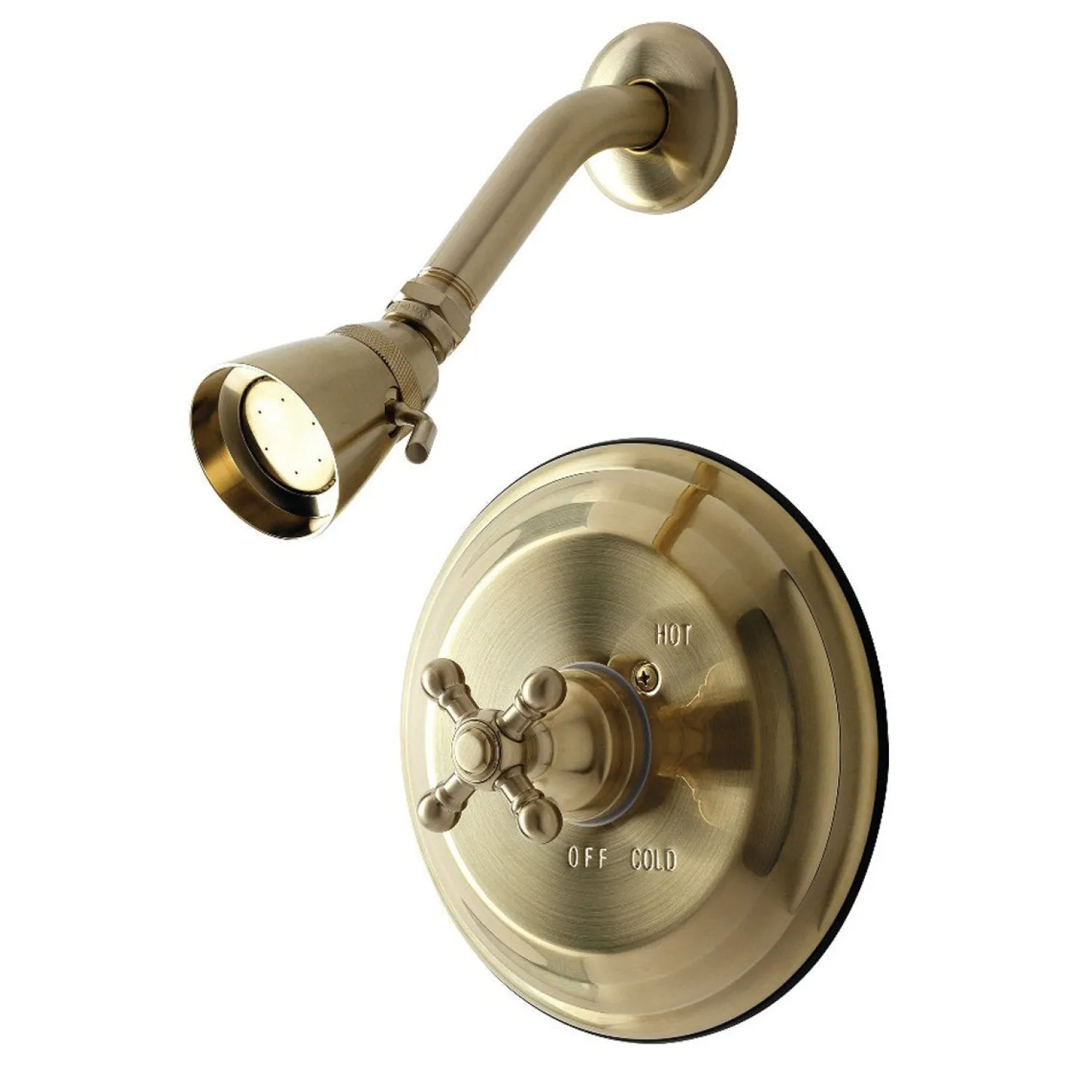 Outlet KB2637BXTSO Metropolitan Shower Trim Only without Valve in Brushed Brass Shower Heads