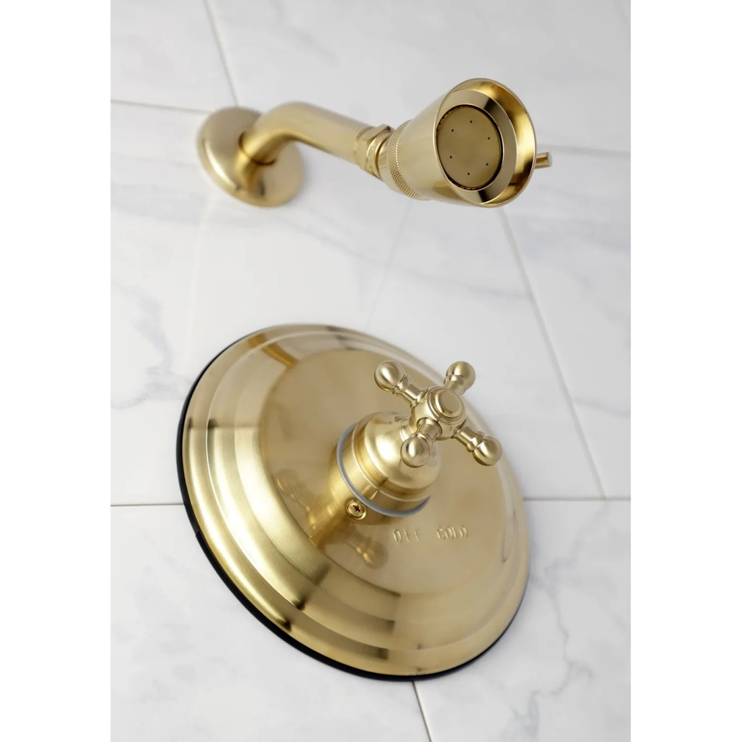 Outlet KB2637BXTSO Metropolitan Shower Trim Only without Valve in Brushed Brass Shower Heads