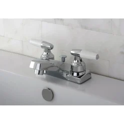Discount KB201 4-Inch Centerset Bathroom Faucet in Polished Chrome 4" Center Set