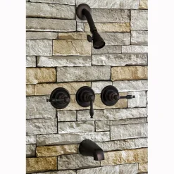 Best KB235KL Magellan Three Handle Tub and Shower Faucet Tub & Shower Sets