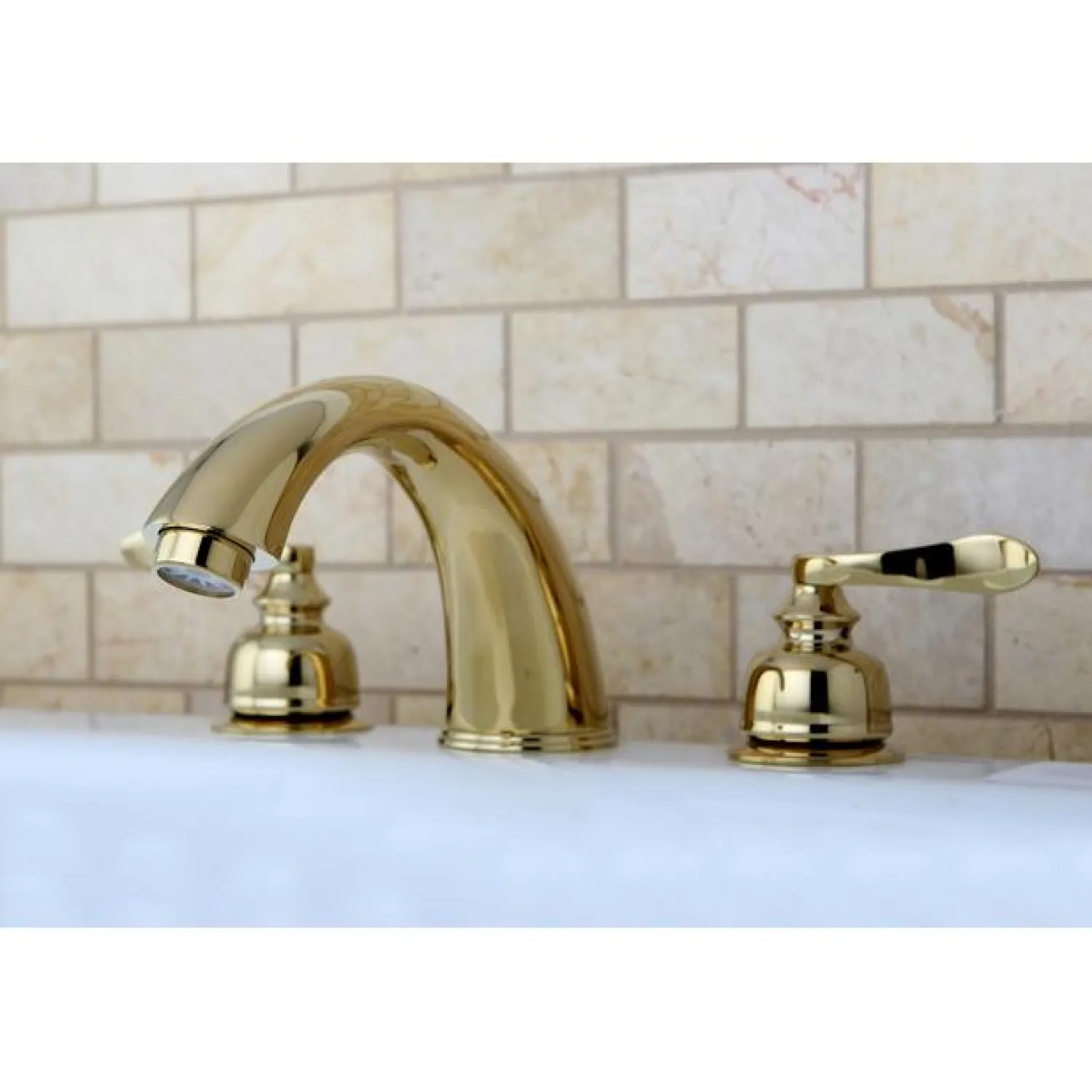 Hot KB8362NFL NuWave French Roman Tub Filler Tub Faucets