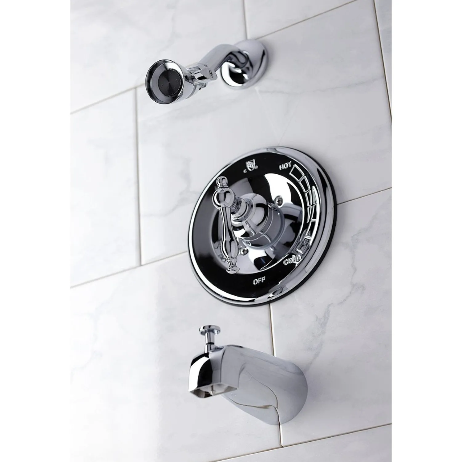 New KB1631NL Tub and Shower Faucet in Polished Chrome Tub & Shower Sets