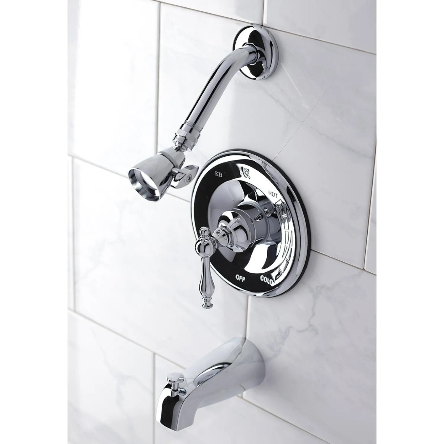 New KB1631NL Tub and Shower Faucet in Polished Chrome Tub & Shower Sets
