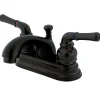 Outlet KB2605NML 4-Inch Centerset Bathroom Faucet in Oil Rubbed Bronze 4" Center Set
