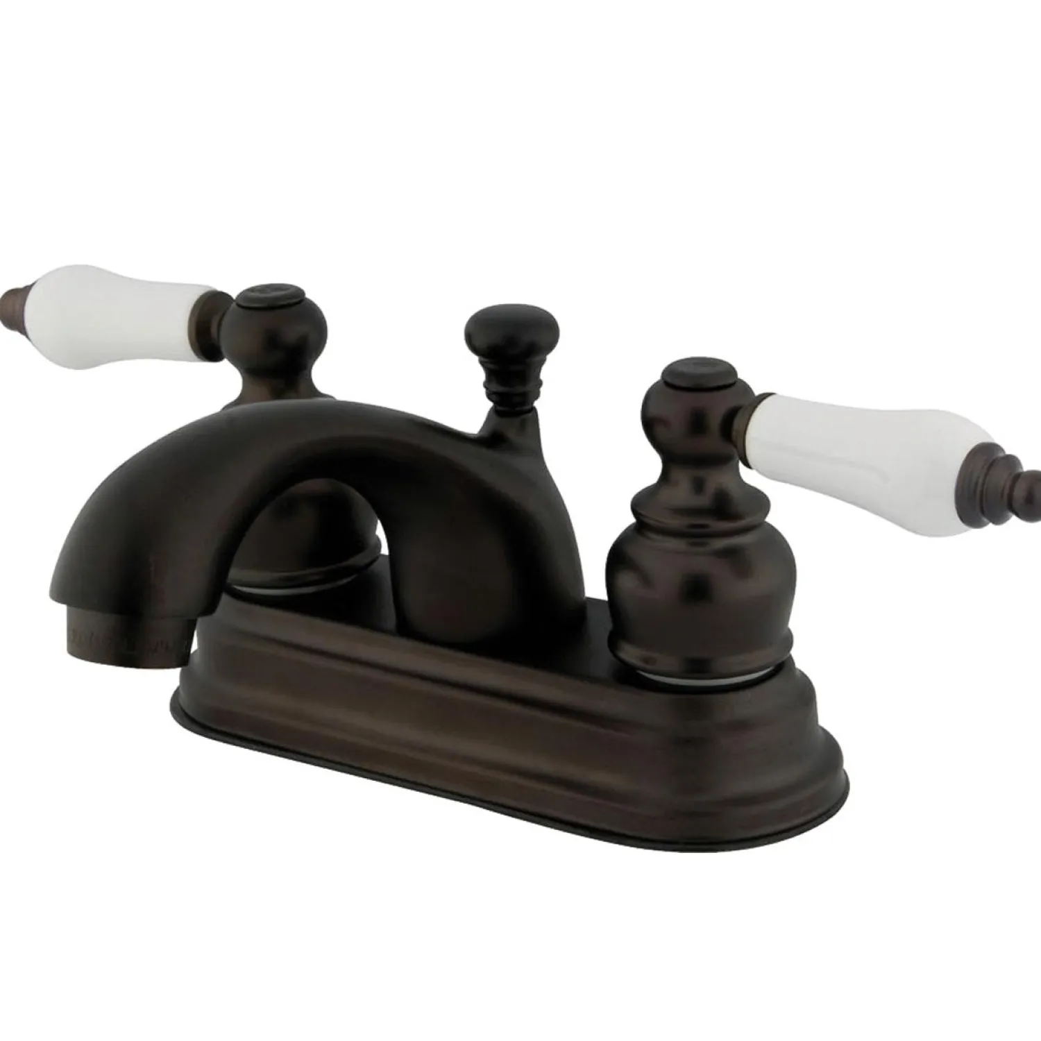 New KB3605PL 4-Inch Centerset Bathroom Faucet in Oil Rubbed Bronze 4" Center Set