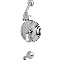 Discount KB36310PL Restoration Single Handle Tub and Shower Faucet Tub & Shower Sets