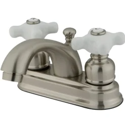 Discount KB3608PX 4-Inch Centerset Bathroom Faucet in Brushed Nickel 4" Center Set