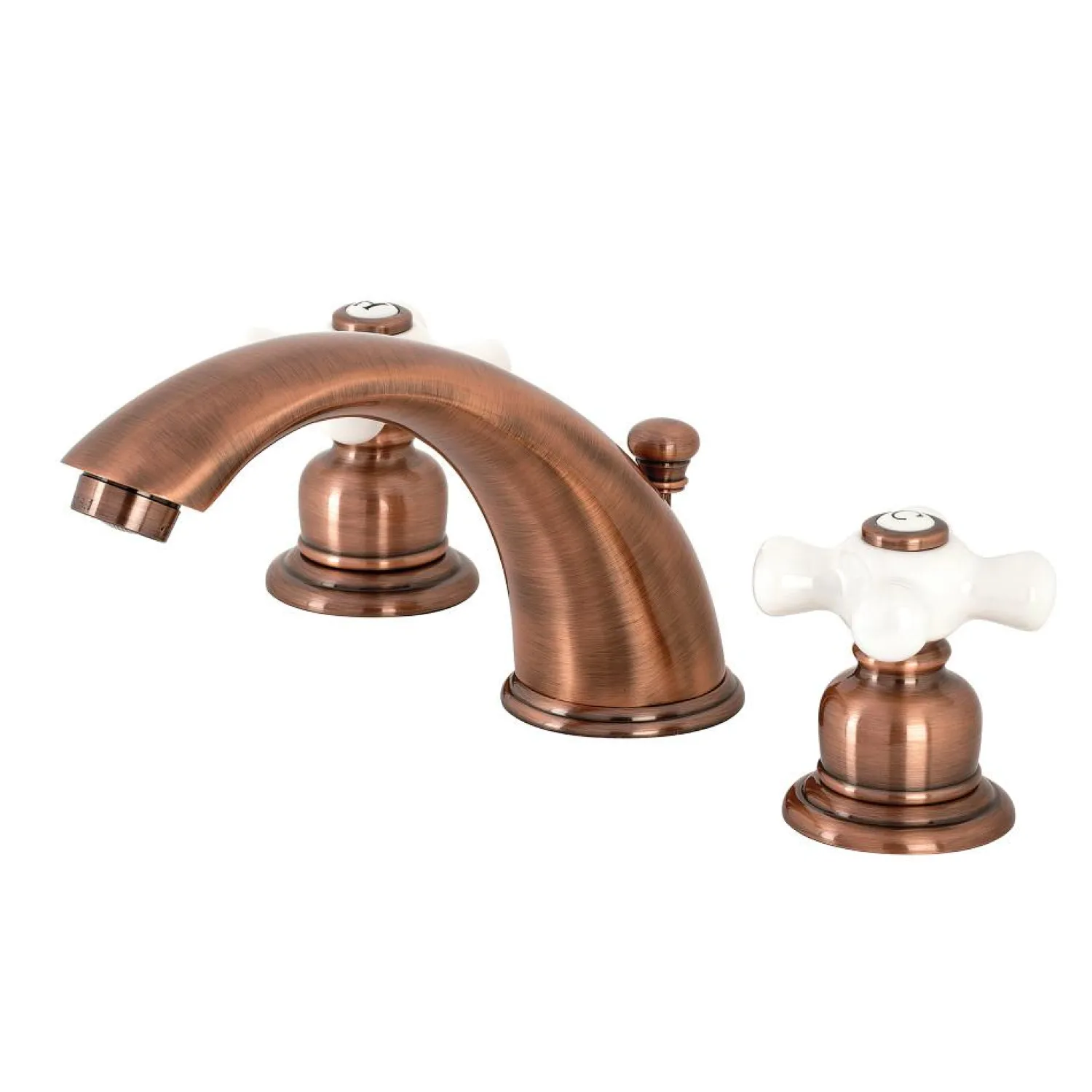 Outlet KB966PX Magellan Widespread Bathroom Faucet, Antique Copper 8" Widespread