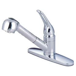 Online KB801SP Pull-Out Kitchen Faucet in Polished Chrome Single Hole