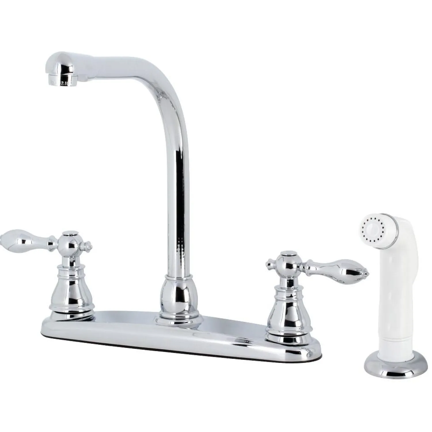 Outlet KB71XACL-P American Classic Centerset Kitchen Faucet with Side Sprayer Faucets With Side Spray