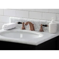 Hot KB96XAKL-P Duchess Widespread Bathroom Faucet with Plastic Pop-Up 8