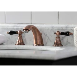 Hot KB96XAKL-P Duchess Widespread Bathroom Faucet with Plastic Pop-Up 8