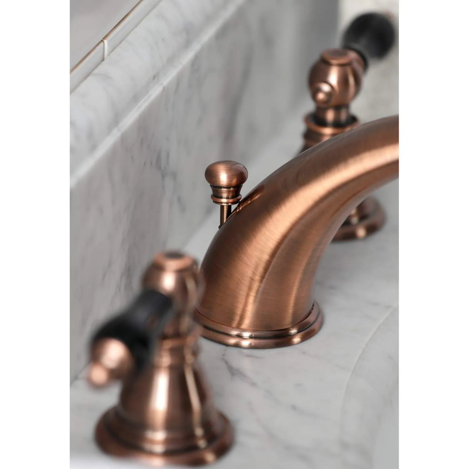 Hot KB96XAKL-P Duchess Widespread Bathroom Faucet with Plastic Pop-Up 8" Widespread