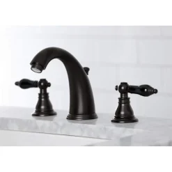 New KB98XAKL-P Duchess Widespread Bathroom Faucet with Plastic Pop-Up 8