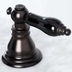 New KB98XAKL-P Duchess Widespread Bathroom Faucet with Plastic Pop-Up 8