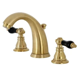 New KB98XAKL-P Duchess Widespread Bathroom Faucet with Plastic Pop-Up 8