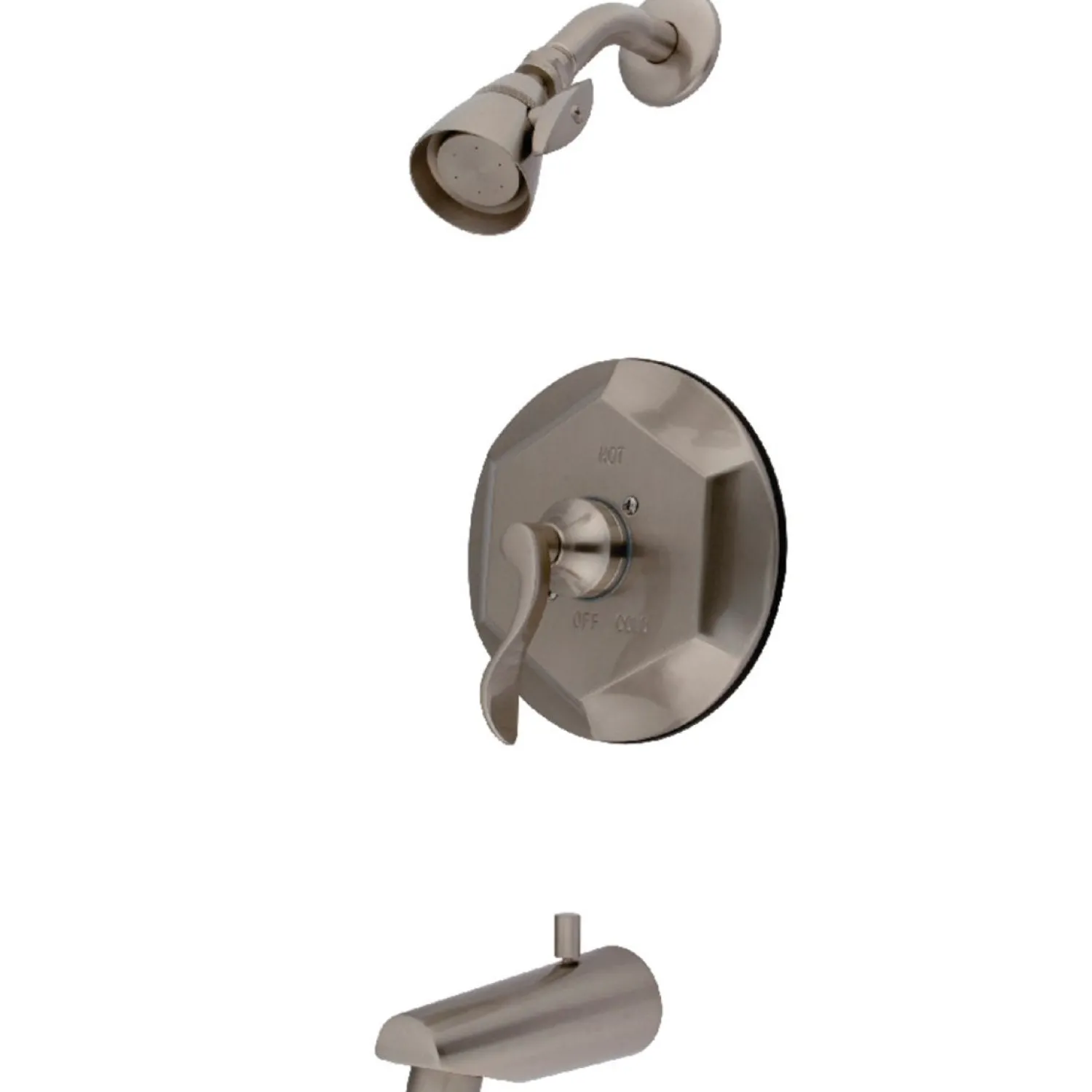 KB463XDFL-P Tub and Shower Faucet in Brushed Nickel Tub & Shower Sets