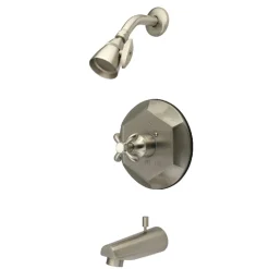Clearance KB463XTX-P Tub and Shower Faucet in Brushed Nickel Tub & Shower Sets
