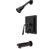 Clearance KB86550ZL Silver Sage Single Handle Tub and Shower Faucet Tub & Shower Sets