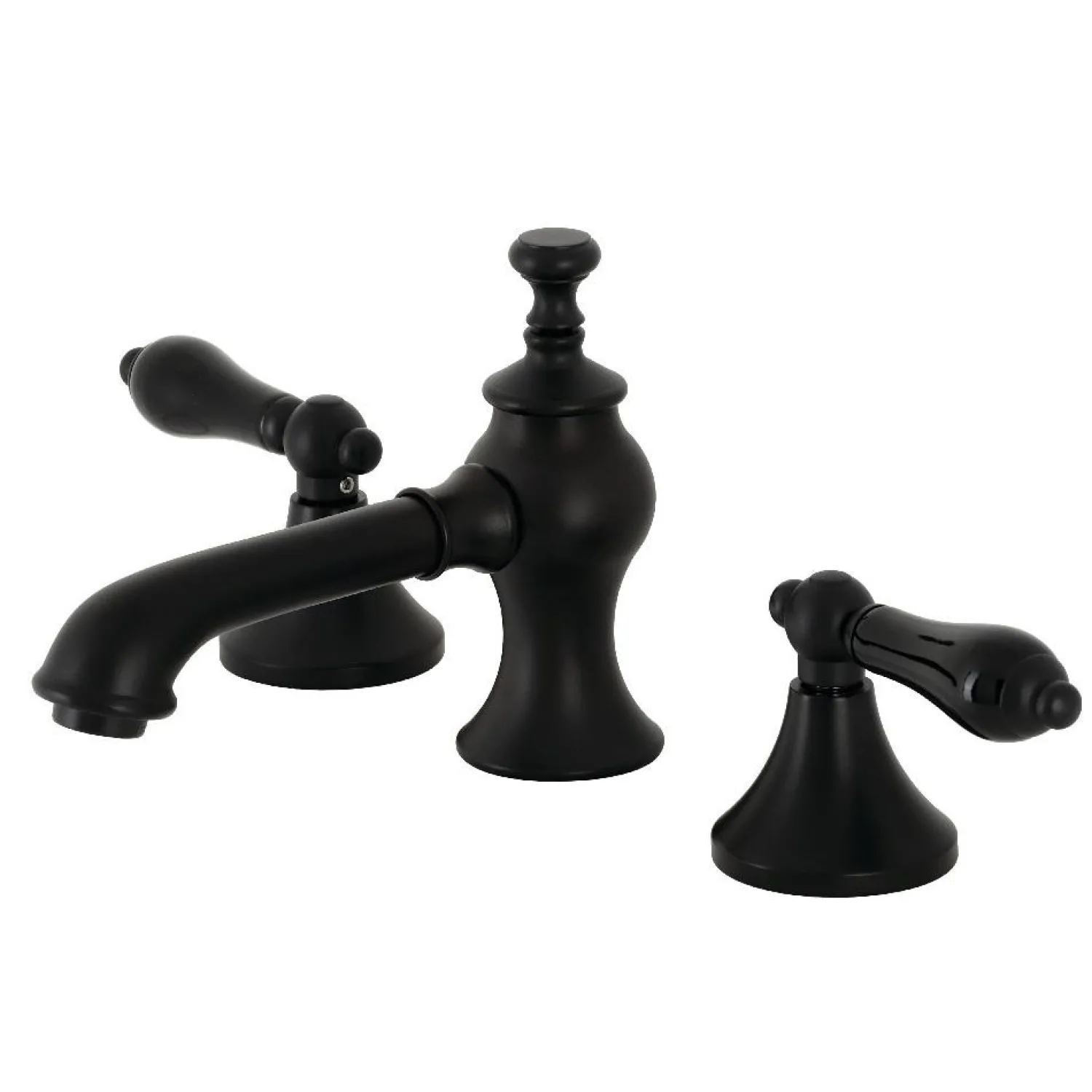 Outlet KC706XPKL-P Duchess Widespread Bathroom Faucet with Brass Pop-Up 8" Widespread