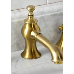 Outlet KC706XPKL-P Duchess Widespread Bathroom Faucet with Brass Pop-Up 8