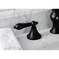 Outlet KC706XPKL-P Duchess Widespread Bathroom Faucet with Brass Pop-Up 8