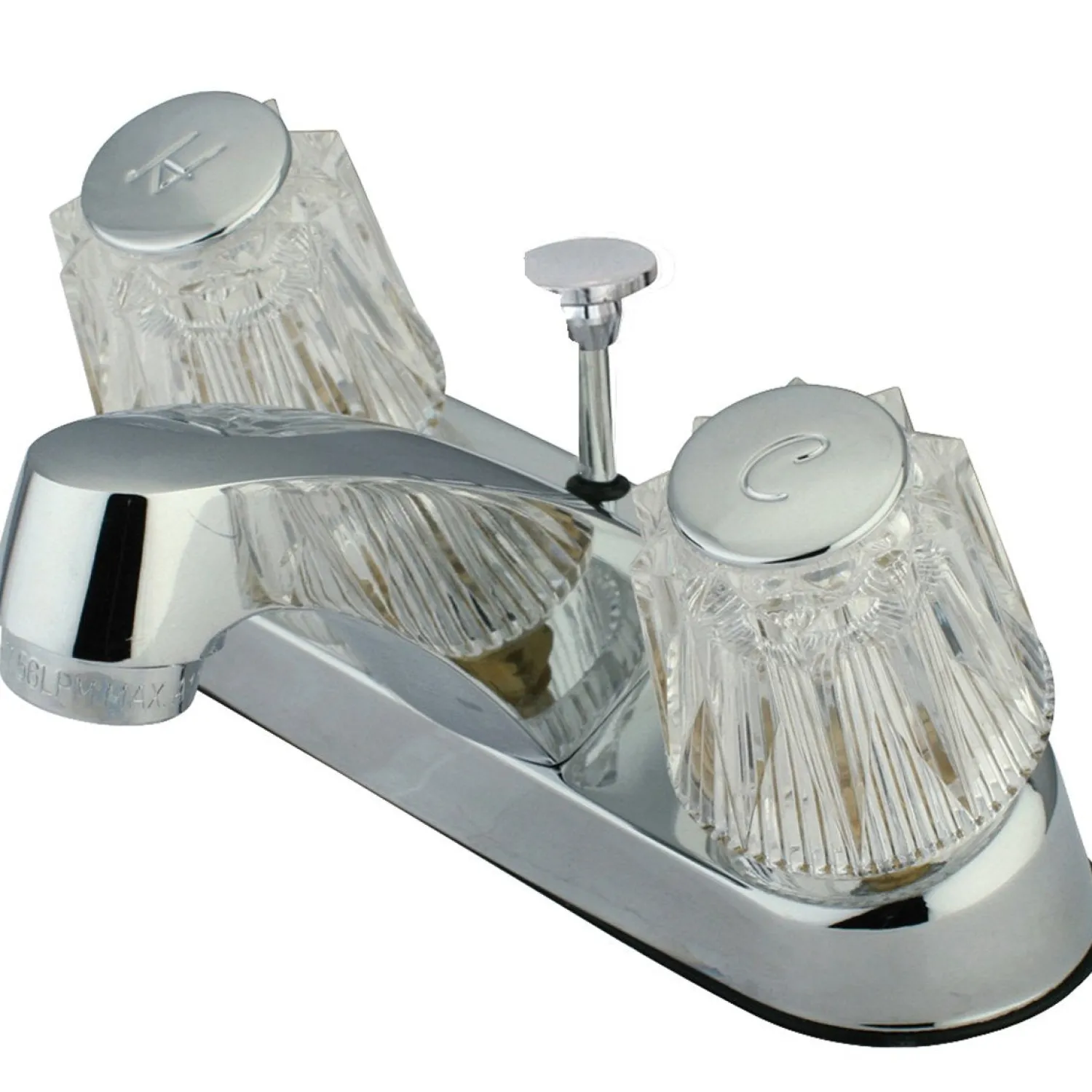 KF103CP 4-Inch Centerset Bathroom Faucet in Polished Chrome 4" Center Set