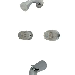 Clearance KF112C Tub and Shower Faucet in Polished Chrome Tub & Shower Sets