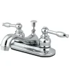 Best Knight Deck Mount 4" Centerset Bathroom Faucet 4" Center Set