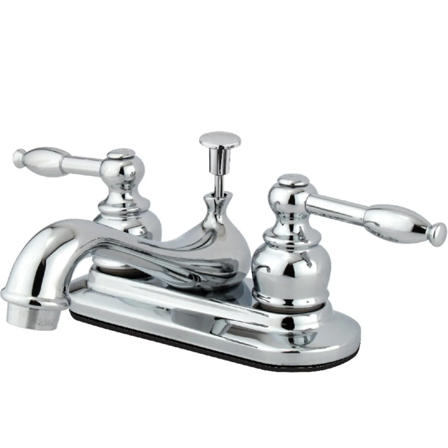 Best Knight Deck Mount 4" Centerset Bathroom Faucet 4" Center Set