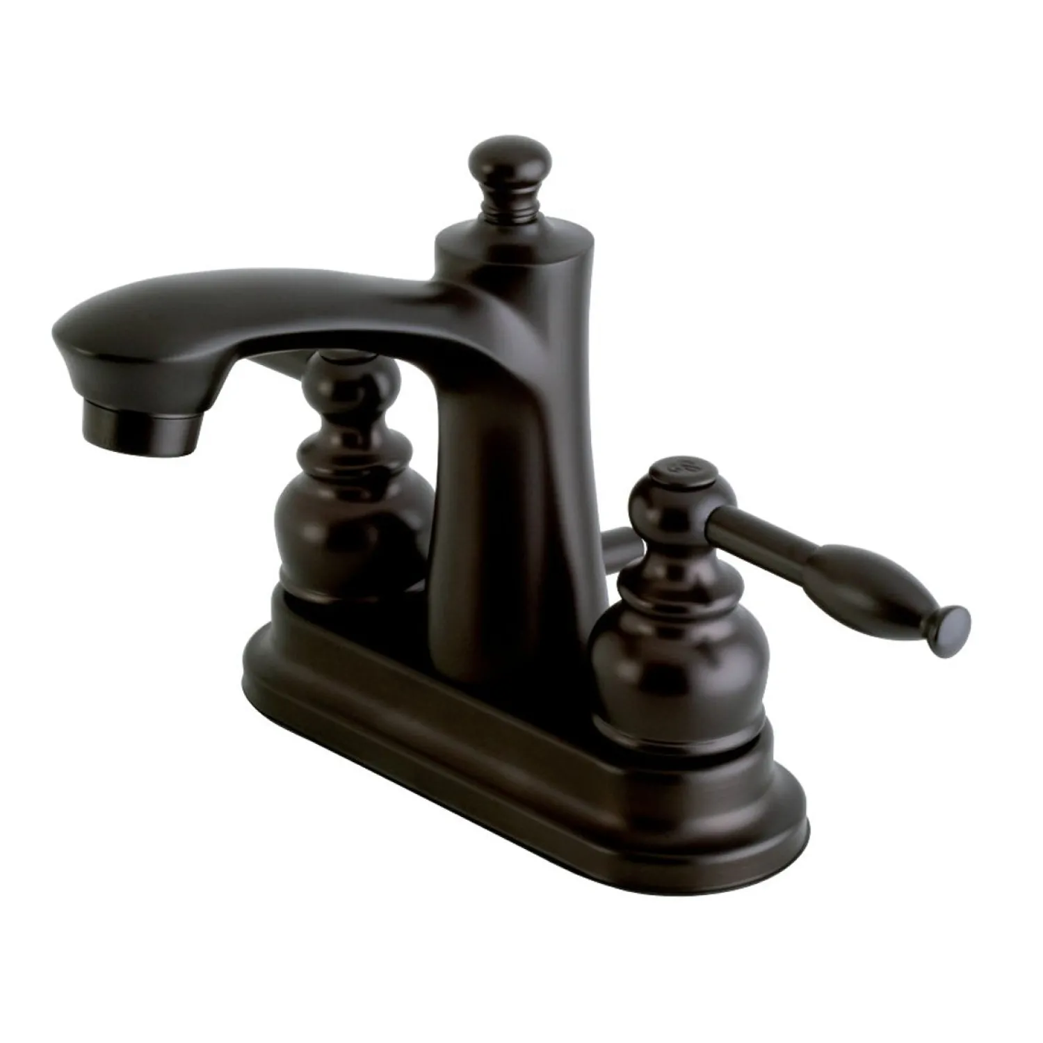 Hot Knight Deck Mount 4-Inch Centerset Bathroom Faucet 4" Center Set