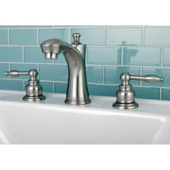 Outlet Knight 8-Inch Widespread Bathroom Faucet 8