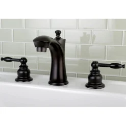 Outlet Knight 8-Inch Widespread Bathroom Faucet 8