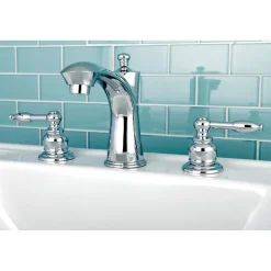 Outlet Knight 8-Inch Widespread Bathroom Faucet 8