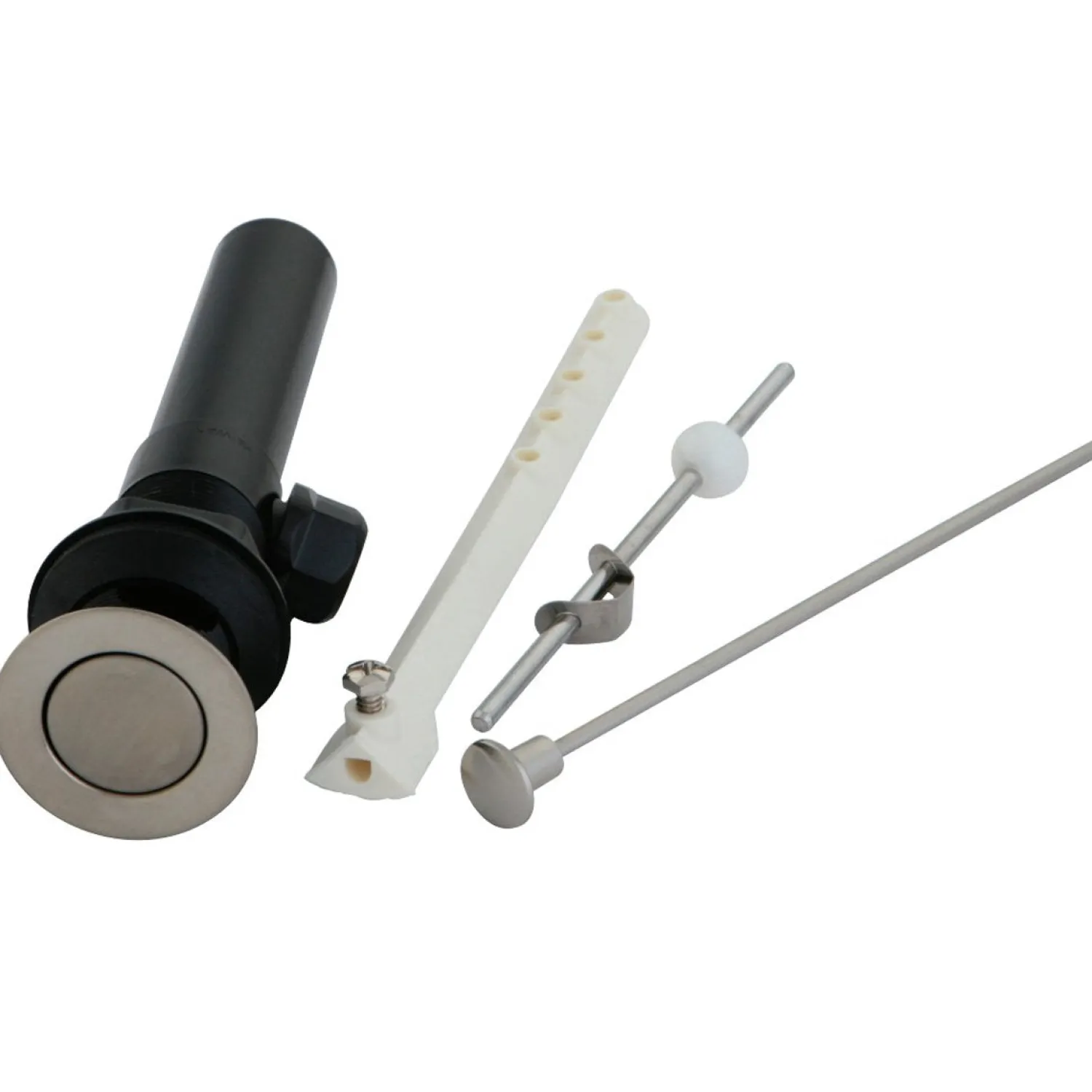 Sale KP100X-P Plastic Pop-Up Drain with Overflow Sink Drains|Overflow Bathroom Sink Drains
