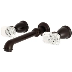 Discount Krystal Onyx 2-Handle Wall Mount Roman Tub Faucet Tub Faucets