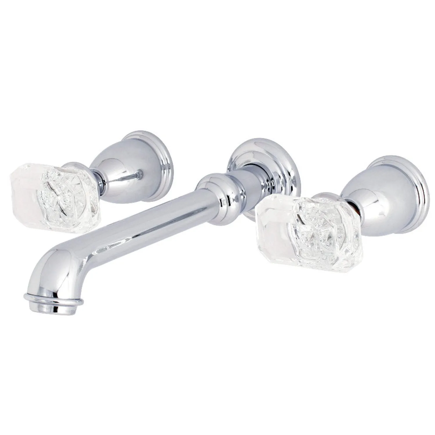 Discount Krystal Onyx 2-Handle Wall Mount Roman Tub Faucet Tub Faucets