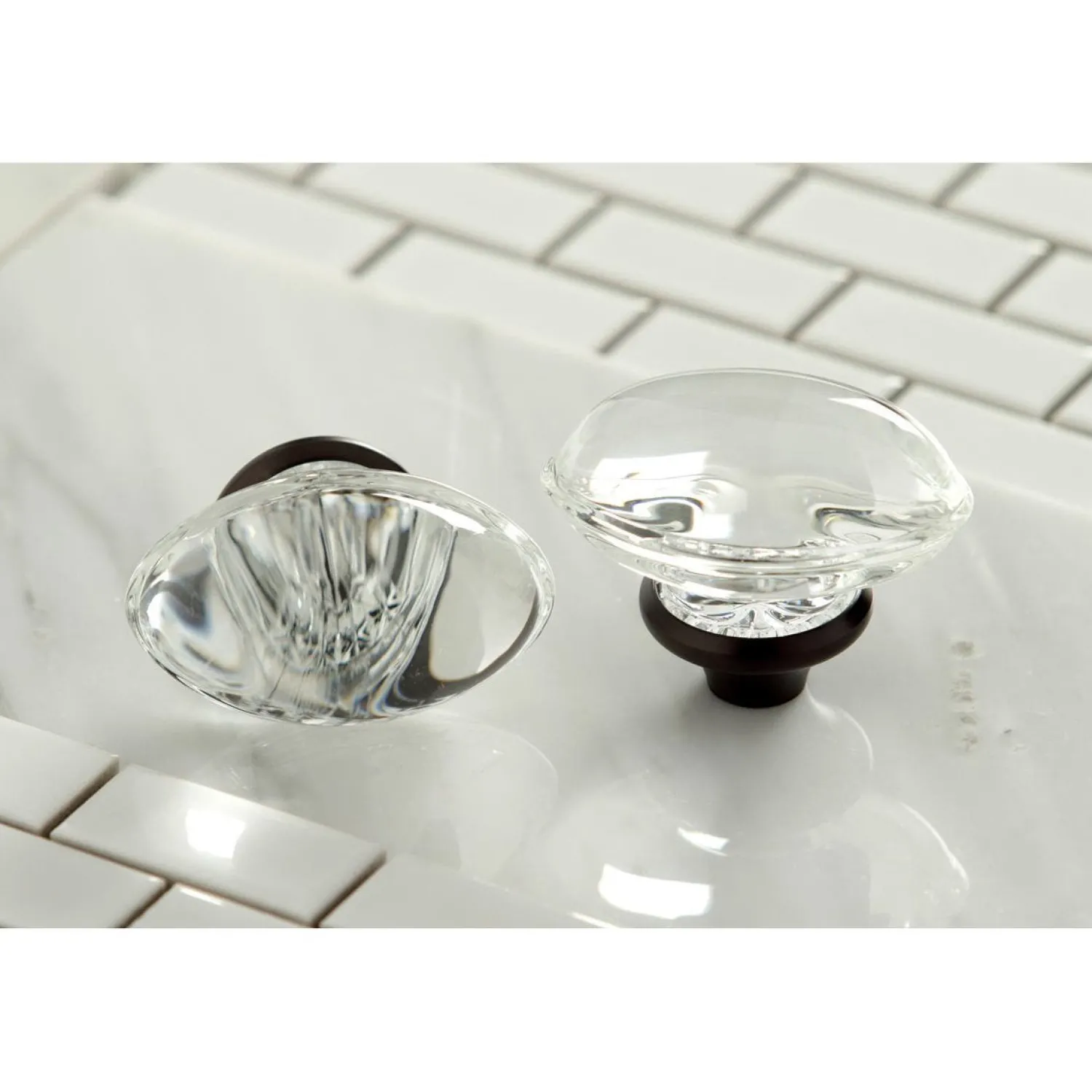New Krystal Onyx Two Handles Wall Mount Roman Tub Faucet Tub Faucets