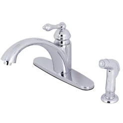 Online KS6571ALSP Single-Handle Kitchen Faucet in Polished Chrome Faucets With Side Spray